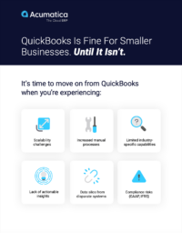 Vous dépassez QuickBooks? Unifiez vos systèmes pour une croissance plus intelligente
